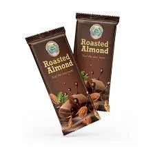 ROASTED ALMOND 60 GRAMS CHOCOLATE